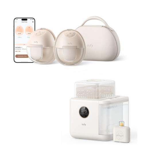 eufy S1 Pro  Breast Pump + eufy S1 Pro Baby Bottle Washer and Steriliser